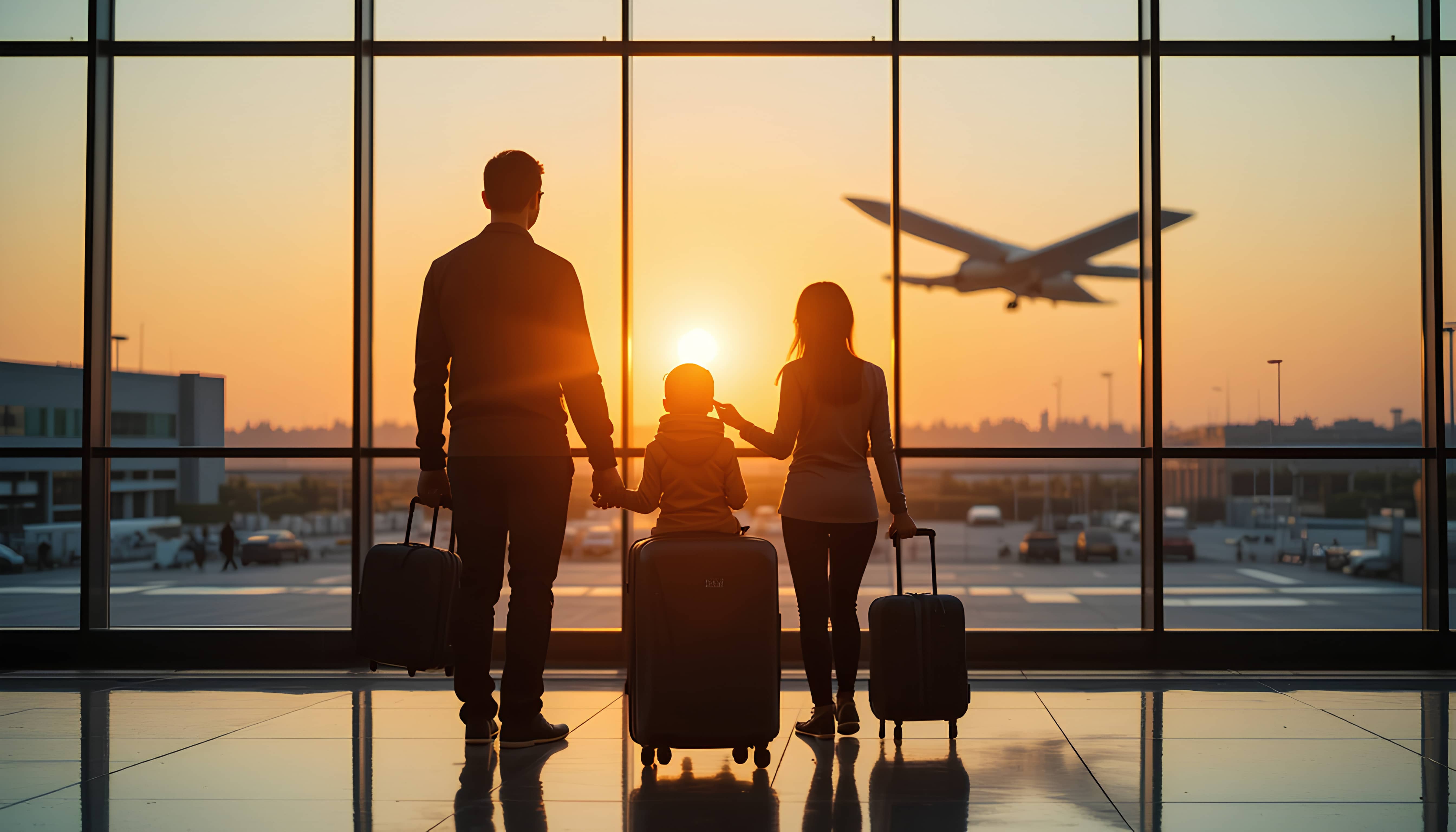 Family with child at hotel - online doctor consultation from comfort of hotel room